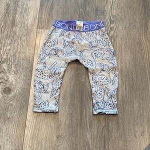 Bonds Kids Leggings with Blue Animal Print
